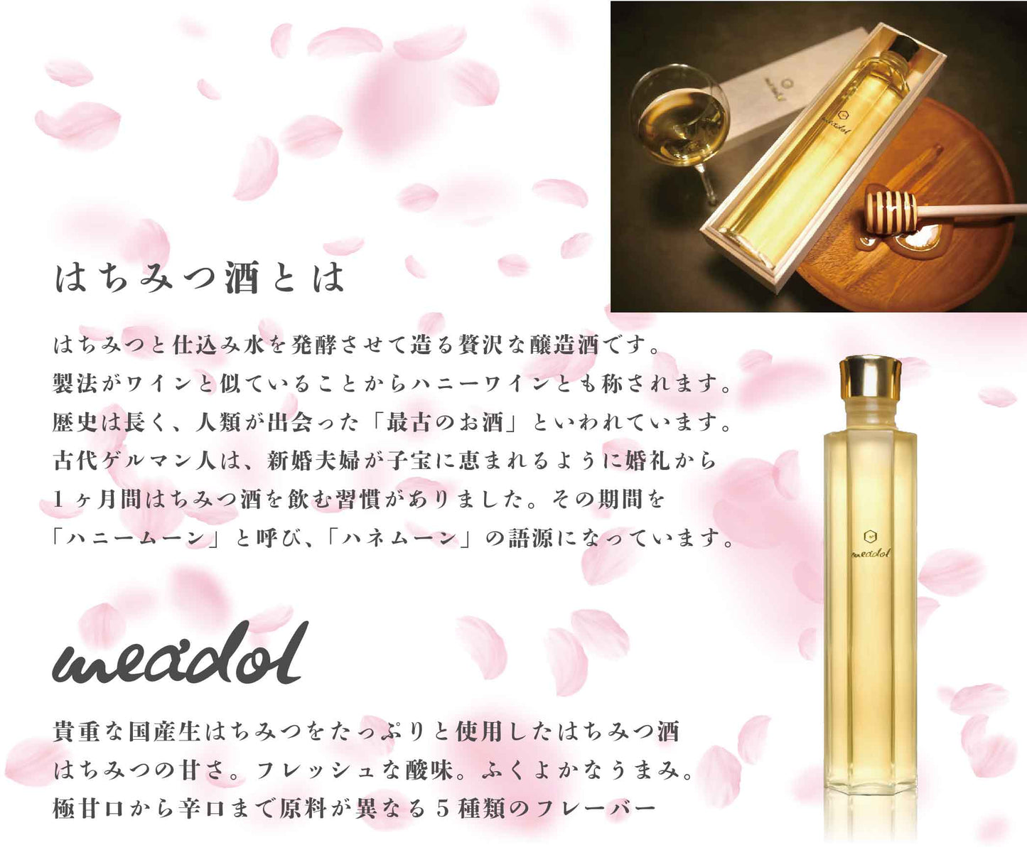 meadol（桜蜂蜜使用）